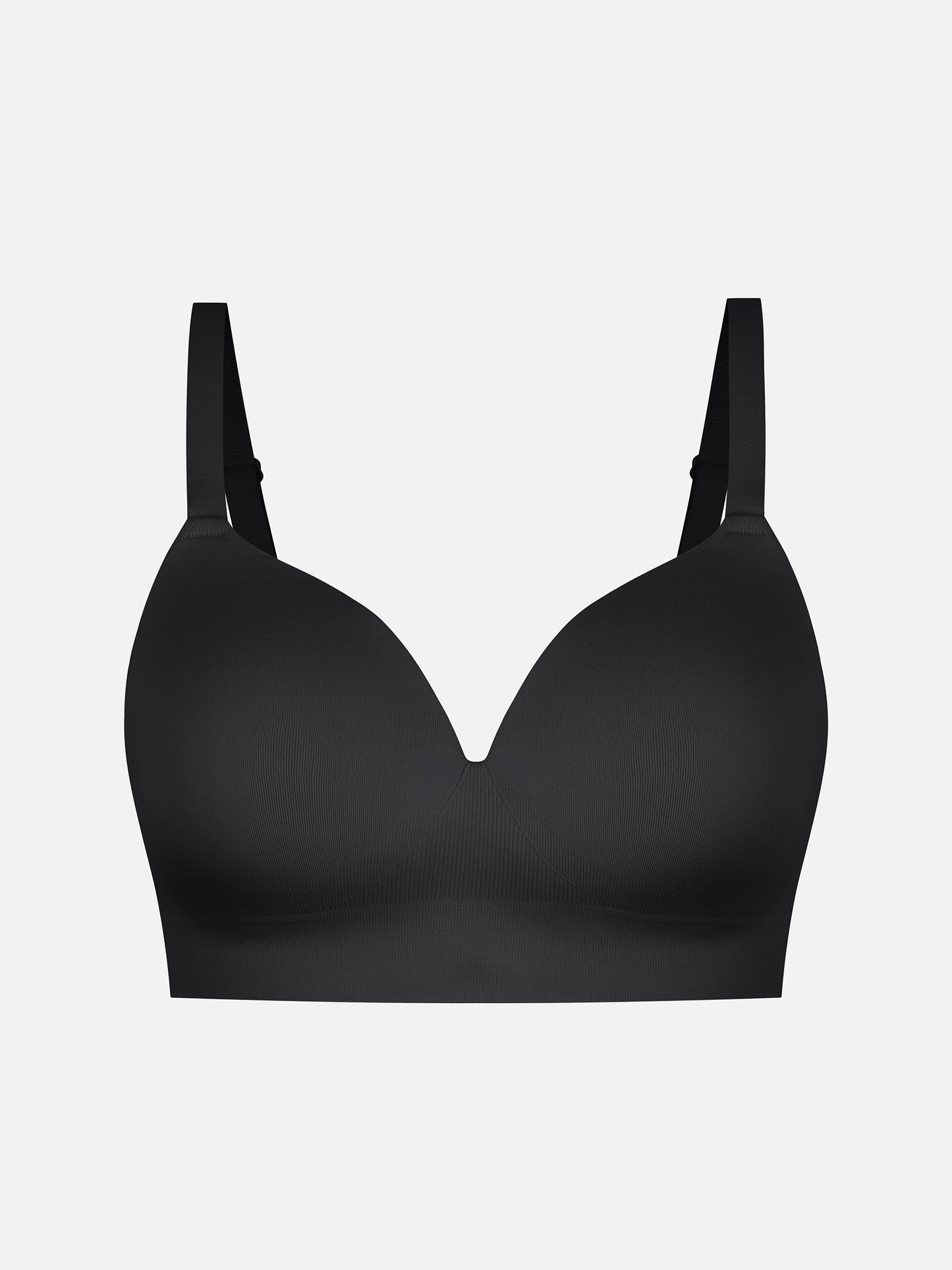 MyCurve Wireless Seamless Push-Up V-neck Bra