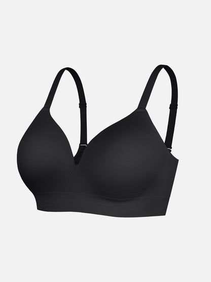 MyCurve Wireless Seamless Push-Up V-neck Bra