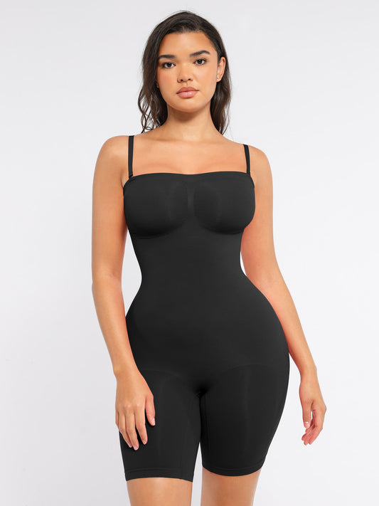 MyCurve Strapless Seamless Bodysuit with Removable Straps