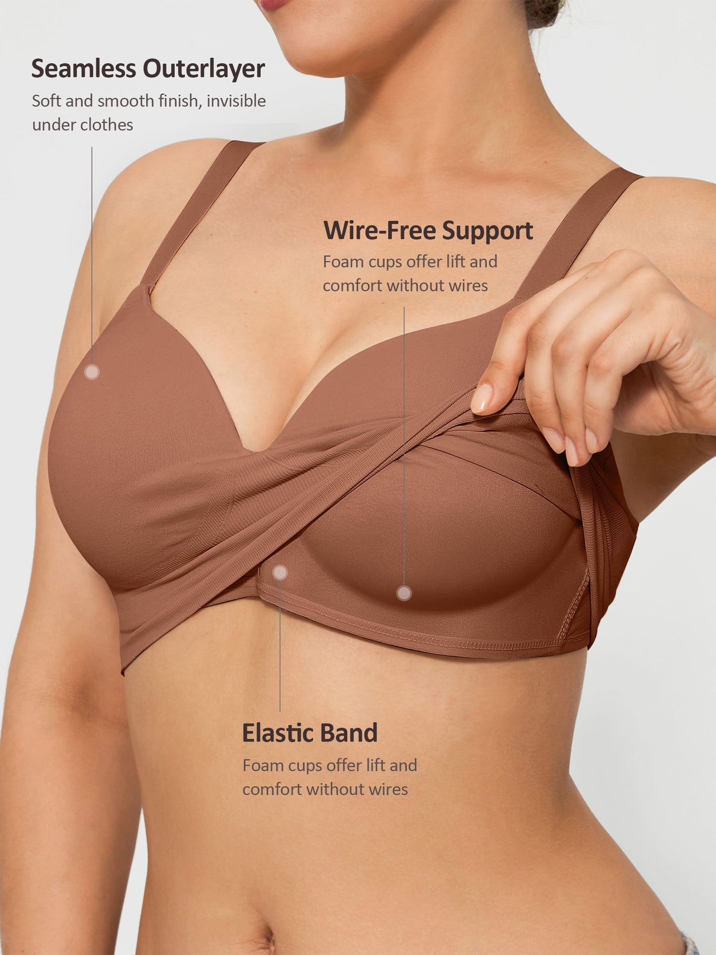 MyCurve Push-Up Seamless Bra + Shaper Tank Top