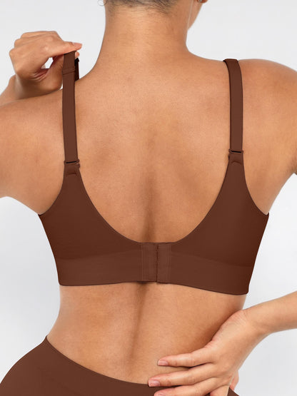 MyCurve 1 V Neck Shaping Bodysuit + 1 Push-Up Seamless Bra