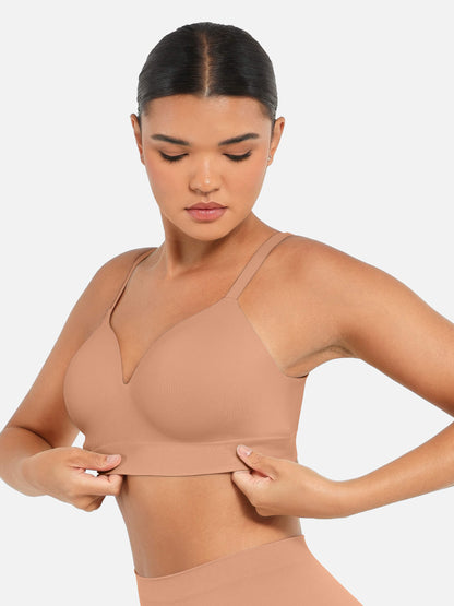 MyCurve Wireless Push-Up Seamless Full Coverage Bra Bundle