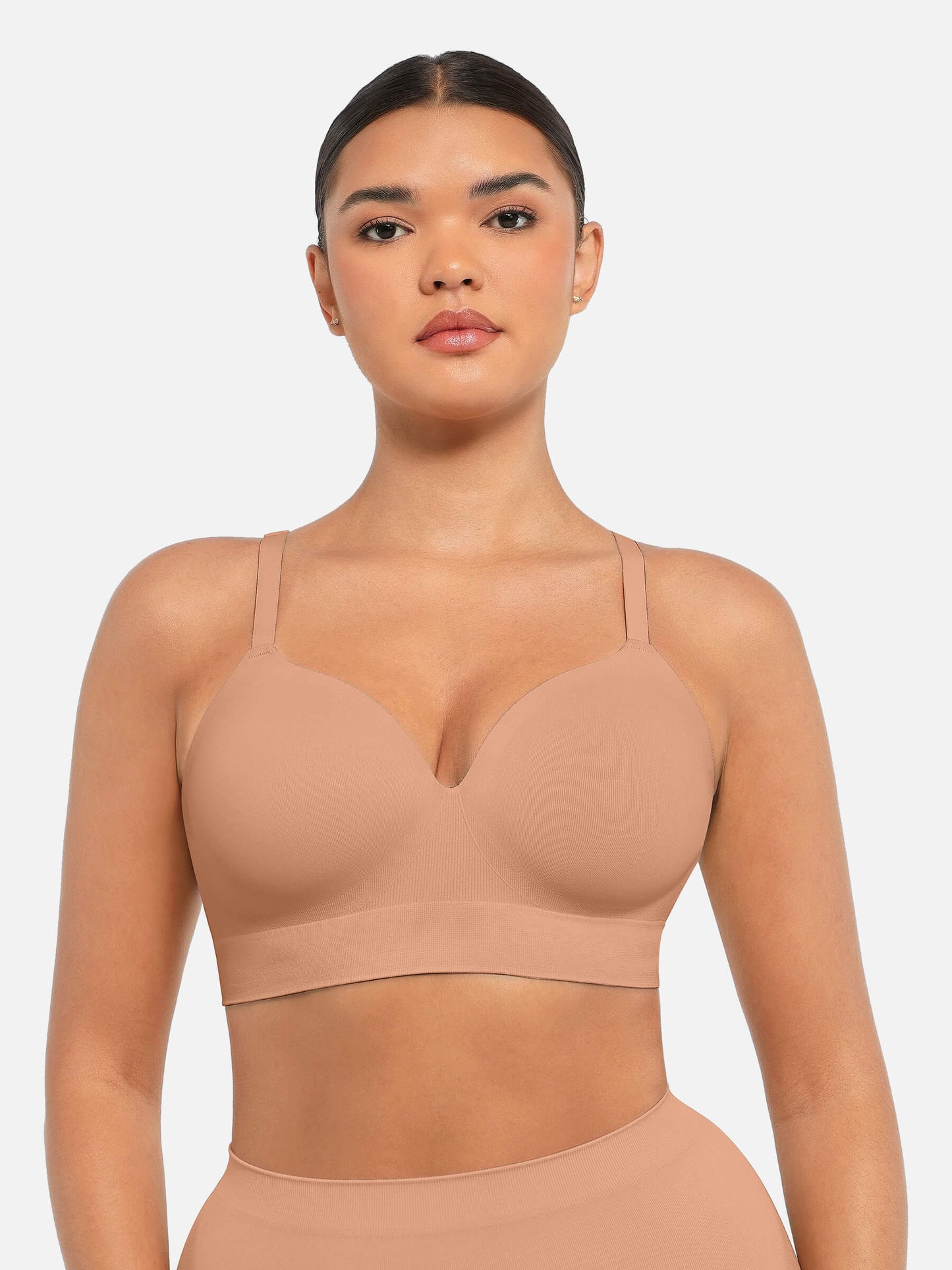 MyCurve Wireless Push-Up Seamless Full Coverage Bra Bundle