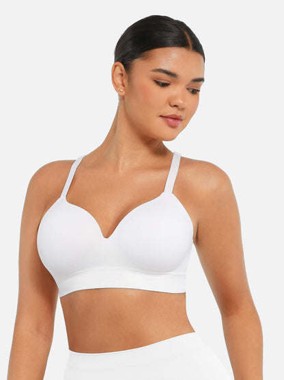 MyCurve Wireless Push-Up Seamless Full Coverage Bra Bundle